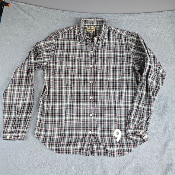 Woolrich Womens Flannel‎ Shirt Large - Picture 8 of 13